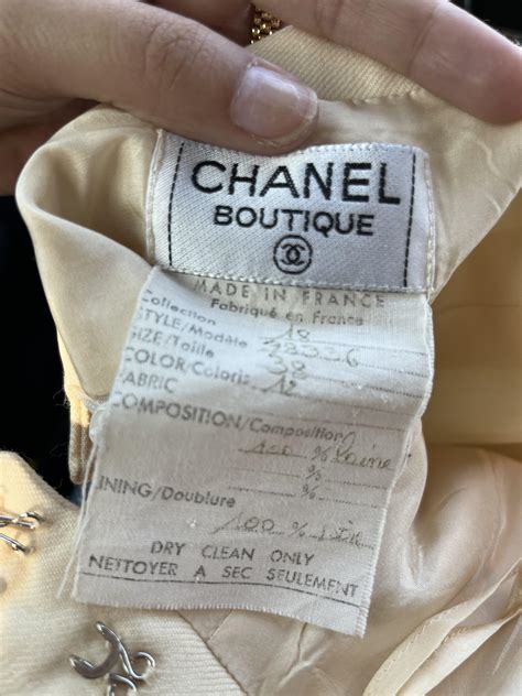 chanel 10 tag|vintage chanel inside tags.